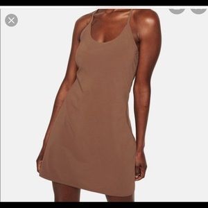 Outdoor Voices Exercise Dress Cocoa Brown
